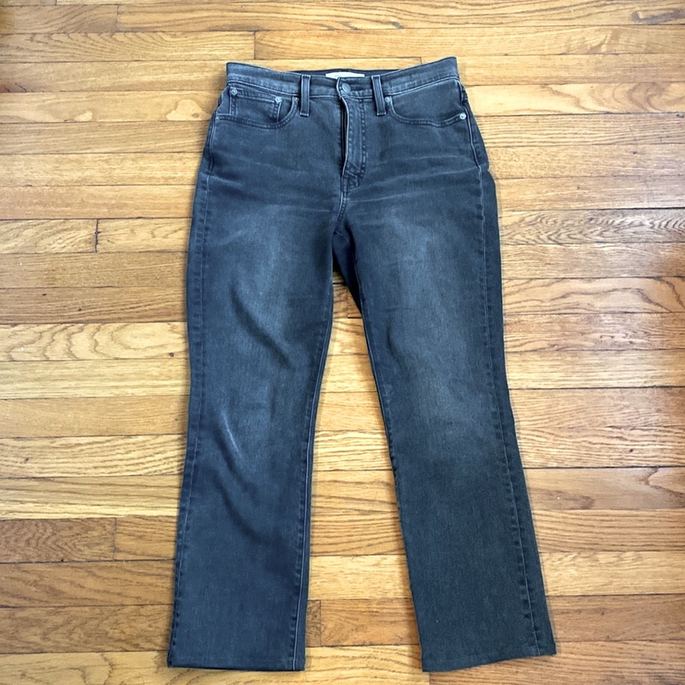 Madewell Slim Demi Bootcut Jeans in Midnight